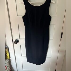 Navy sheath dress